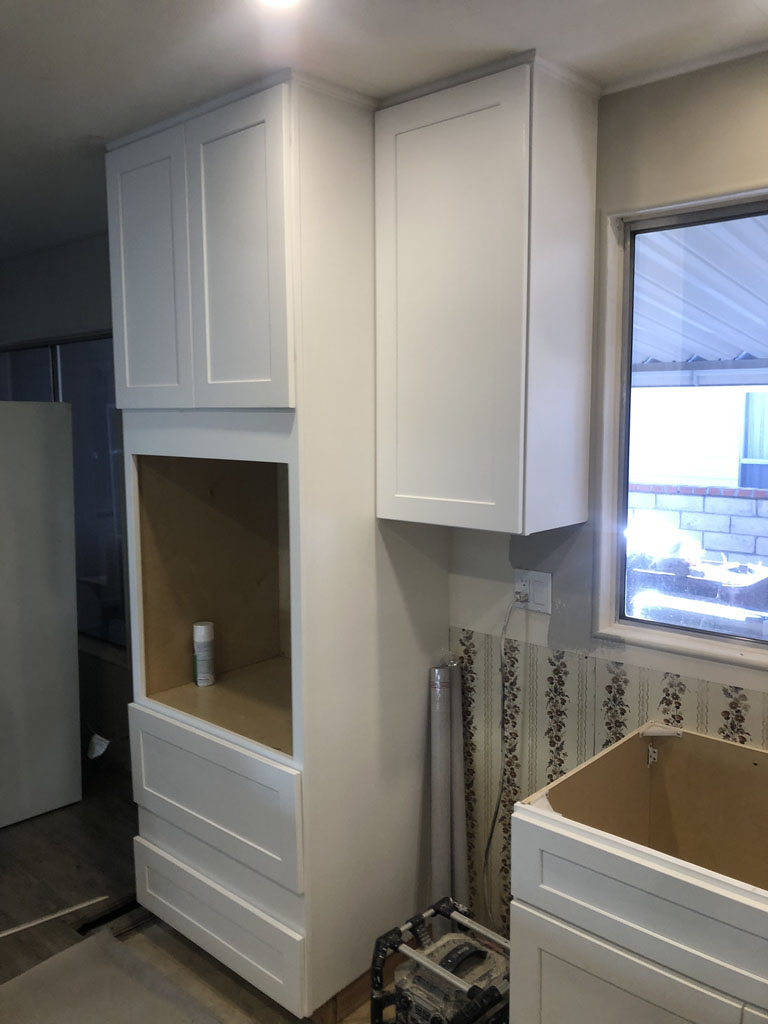 Kitchen remodel mobile home