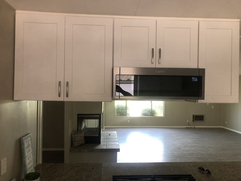 Kitchen remodel mobile home