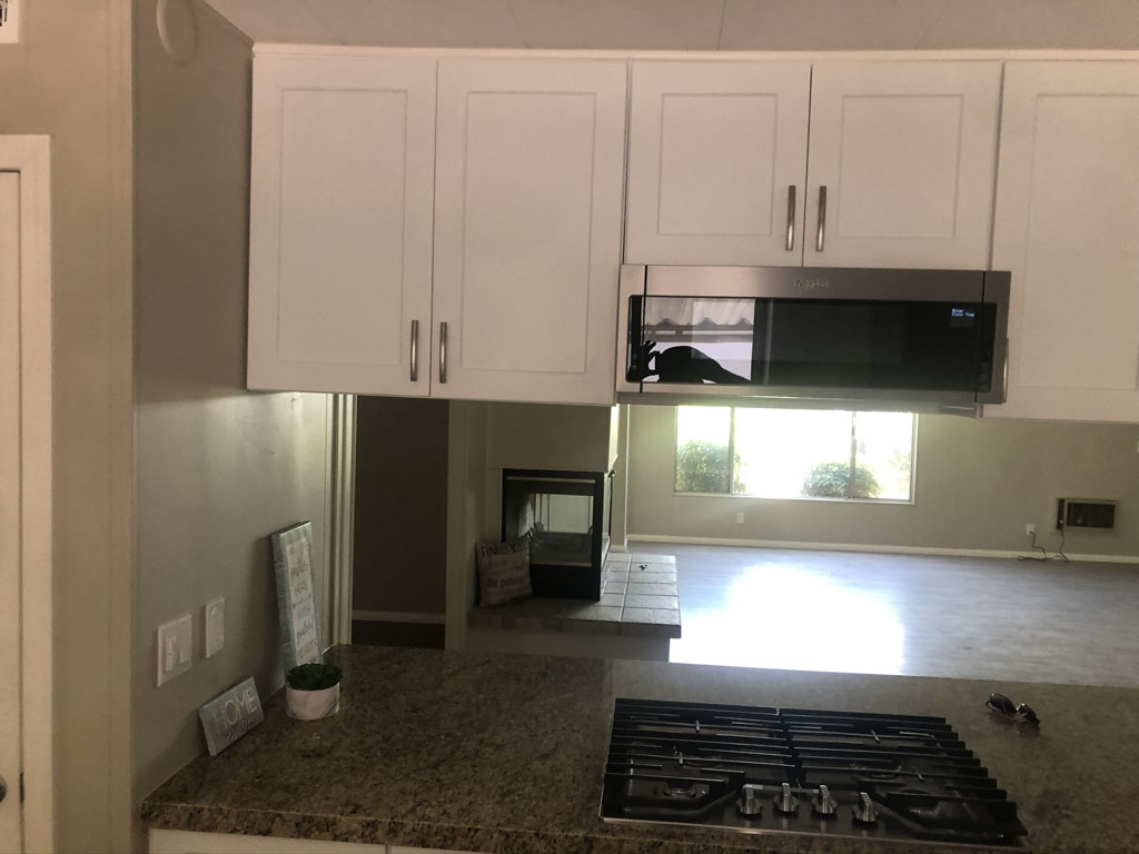 Kitchen remodel mobile home