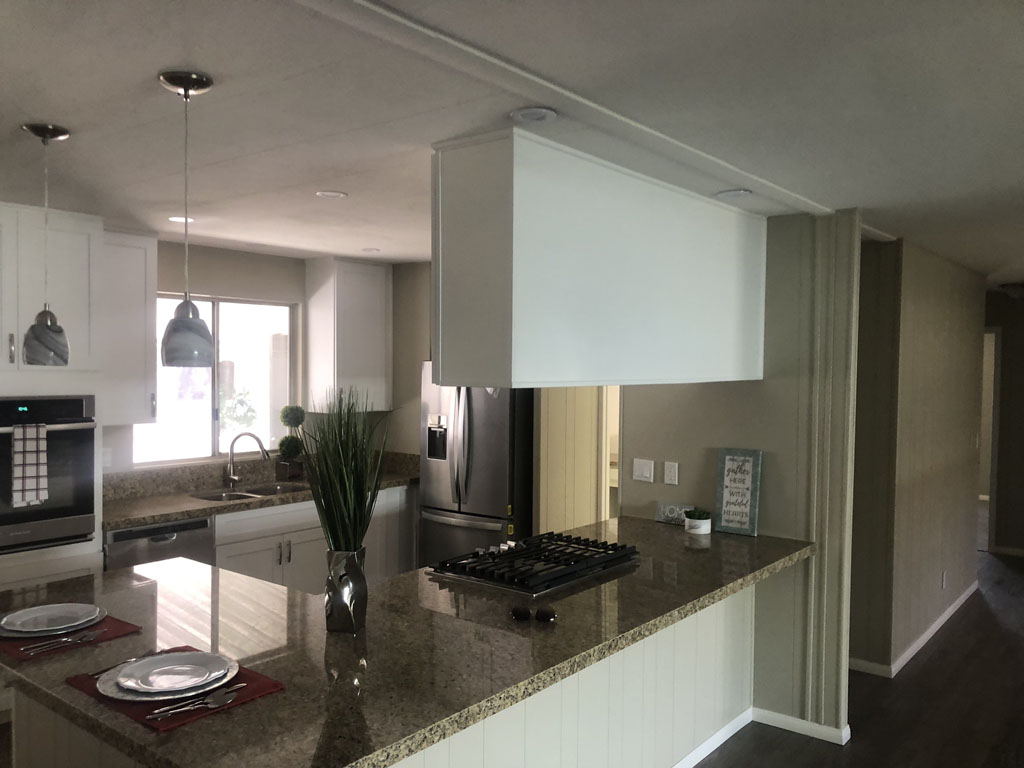 Kitchen remodel mobile home