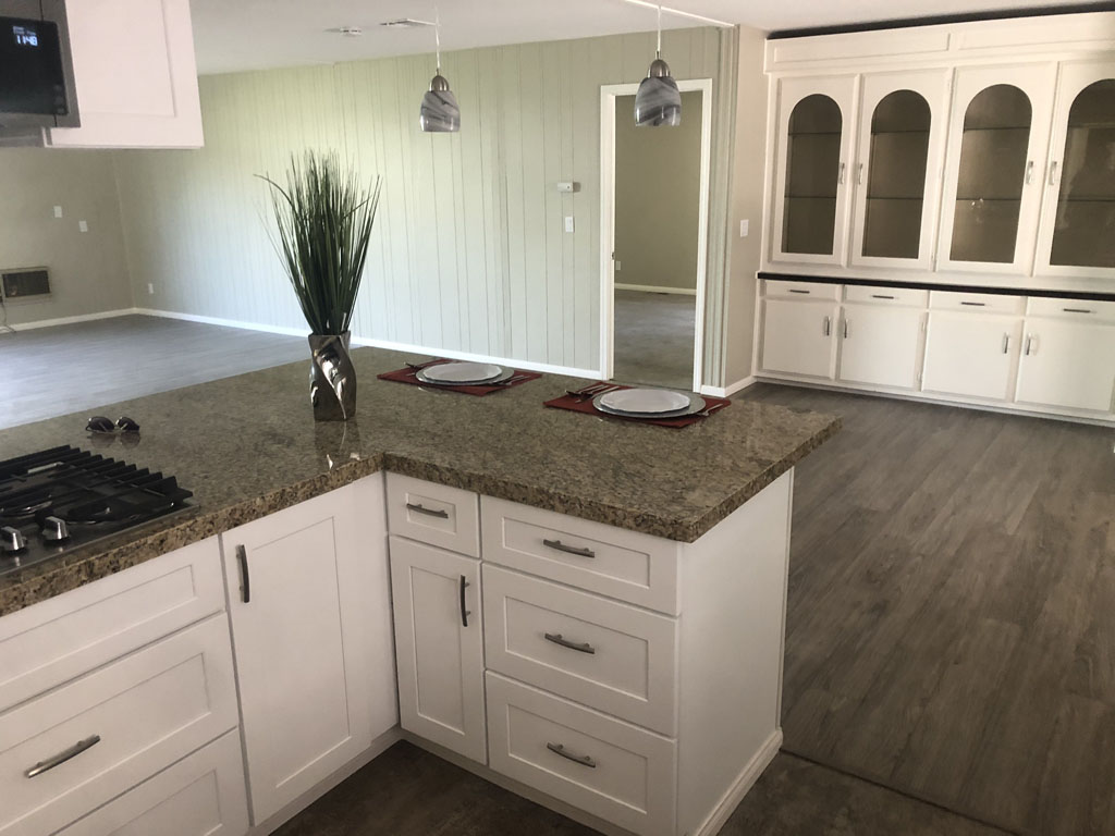 Kitchen remodel mobile home