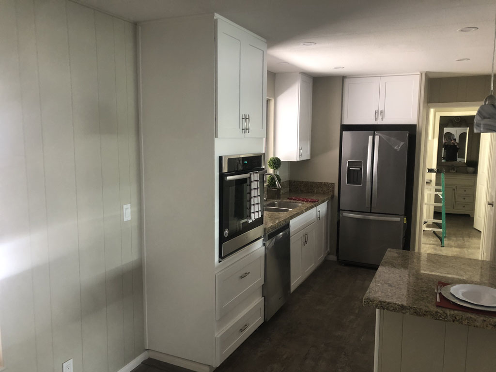 Kitchen remodel mobile home