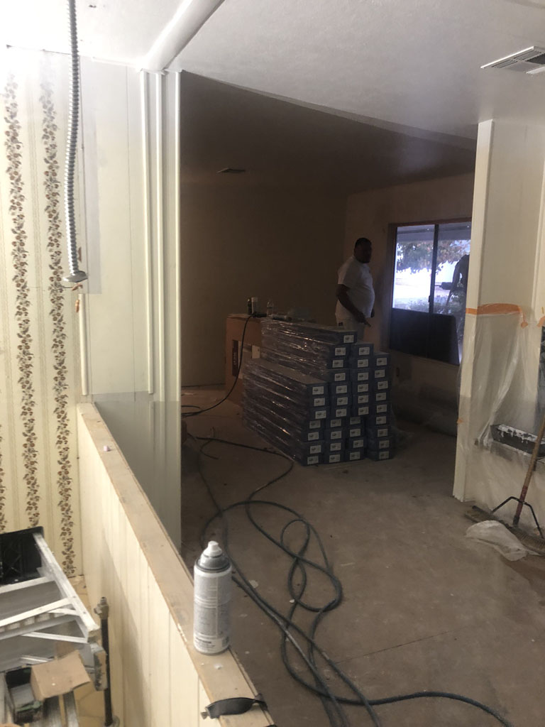 Flooring install materials