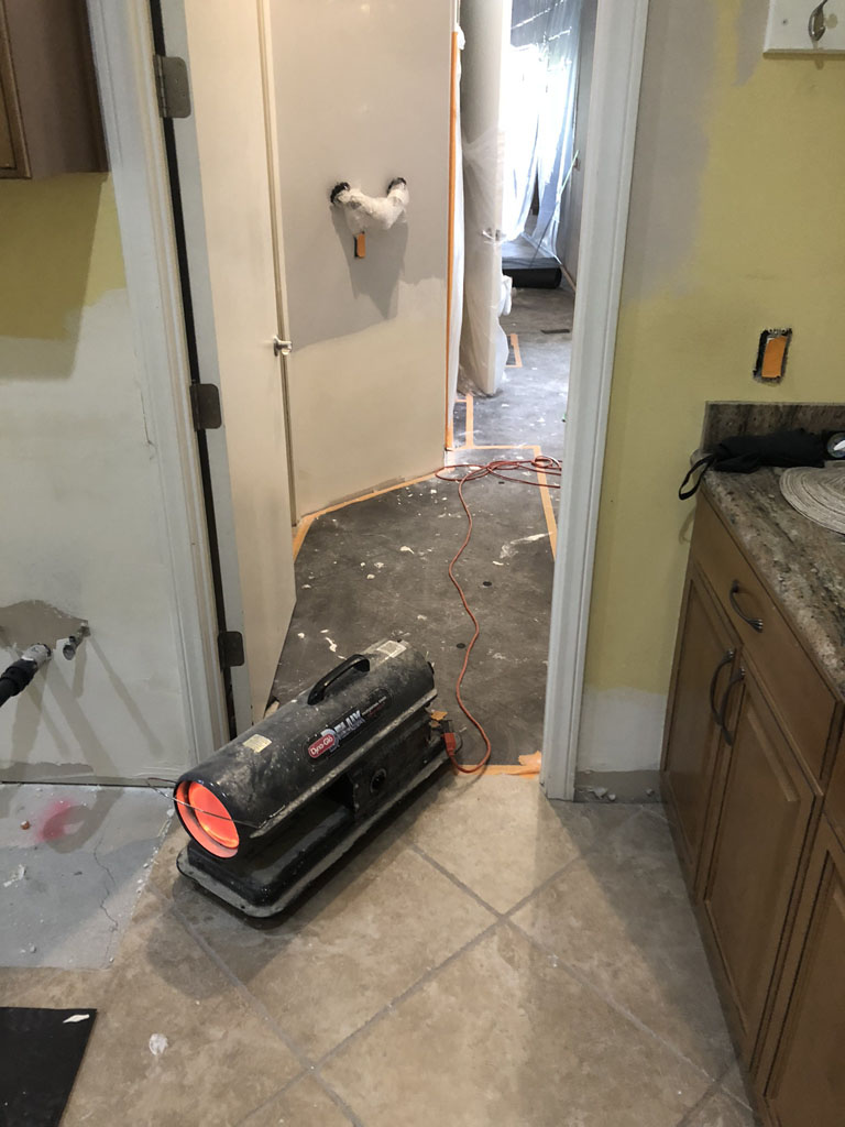 Flooring install