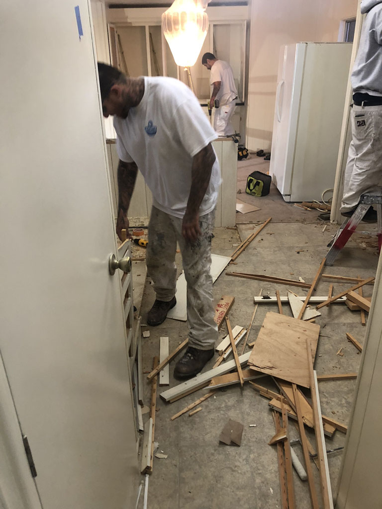 Manufactured home remodeling