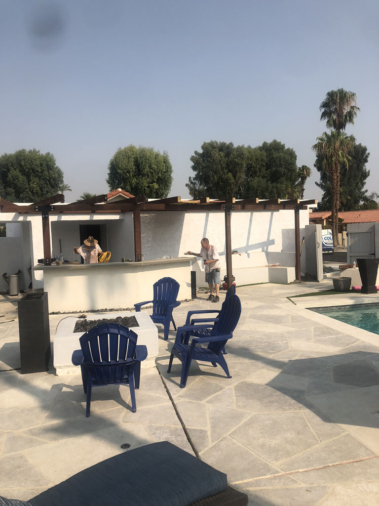 Patio cover build