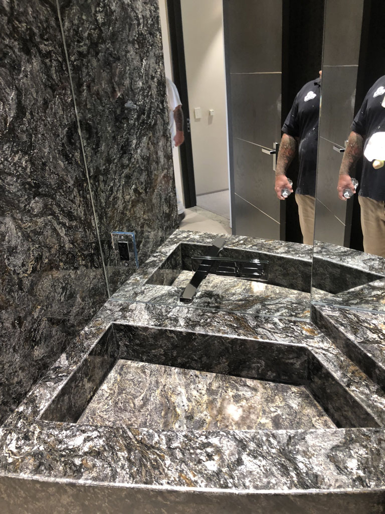 Granite sink