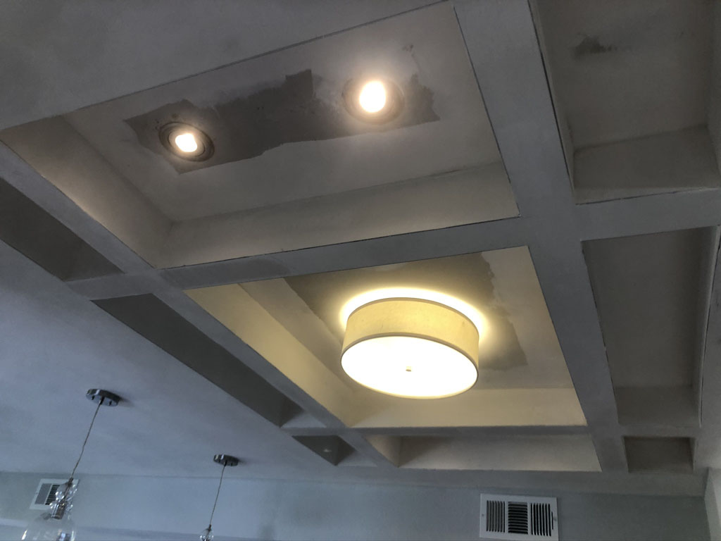 Kitchen remodel lighting