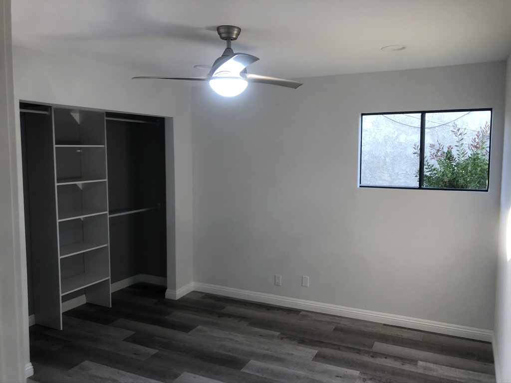 Bedroom remodel