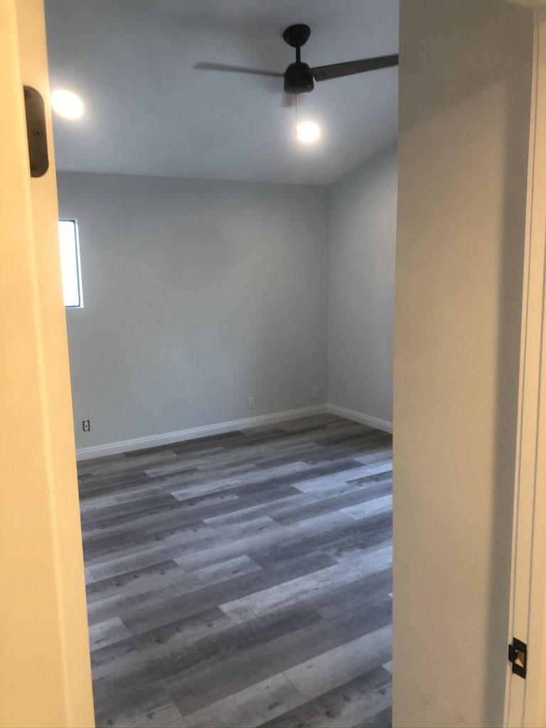 Bedroom remodel