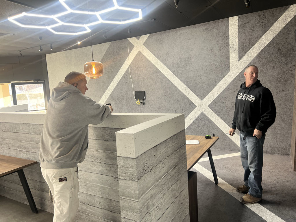 Remodeled office space