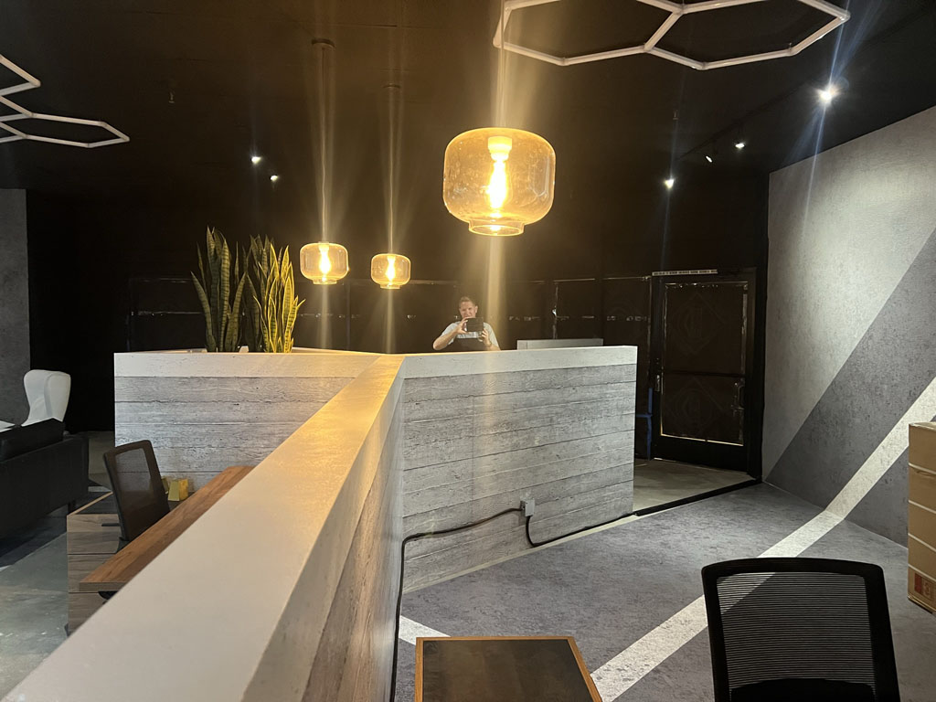 Remodeled office space