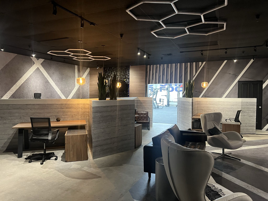 Remodeled office space