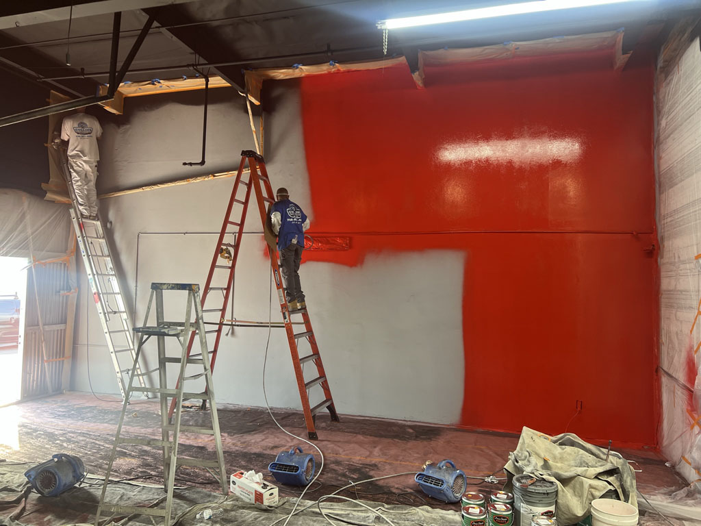 Remodeled office space