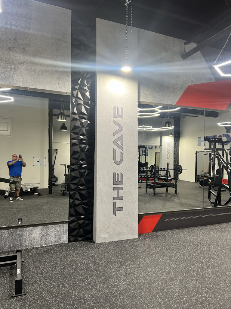 Gym remodel